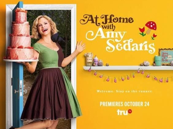 At Home with Amy Sedaris is an American television series that premiered on October 24, 2017 on truTV. Hosted by Amy Sedaris playing various characters, the show focuses on the comedian's love of entertaining, crafts, and cooking. The series was met with critical acclaim upon its premiere, garnering a nomination for Outstanding Variety Sketch Program at the 70th Primetime Emmy Awards. On April 18, 2018, it was announced that truTV had renewed the series for a second season to consist of ten episodes.Wikipedia